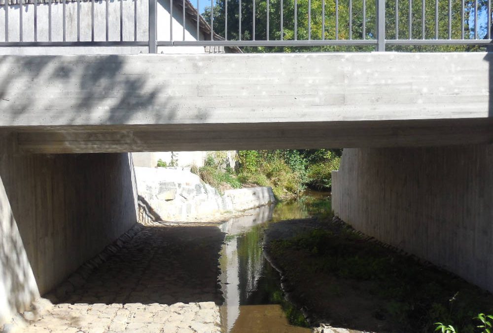 Erneuerung der Creußenbrücke in Naslitz